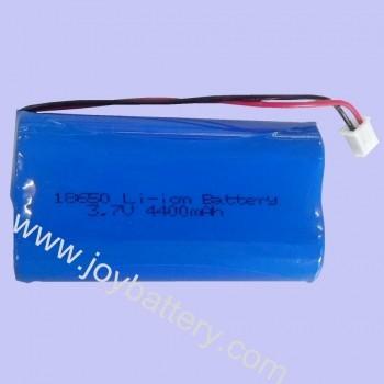 China 18650 3.7V 4400mAh Li-ion battery pack for sale