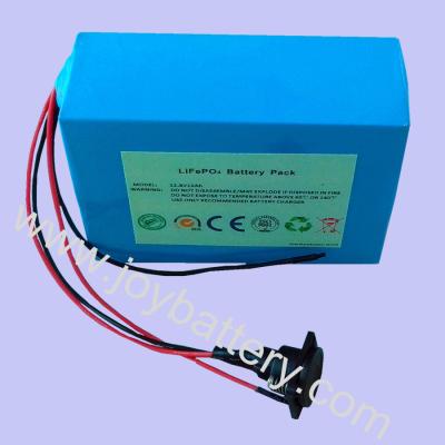 China 12.8V 12Ah LiFePO4 battery pack for solar lamp, solar street light, solar traffic light for sale