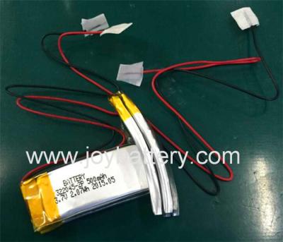 China Rechargeable Lipo Curved Battery for fitness bands,watch,sports wearable,wrist straps for sale