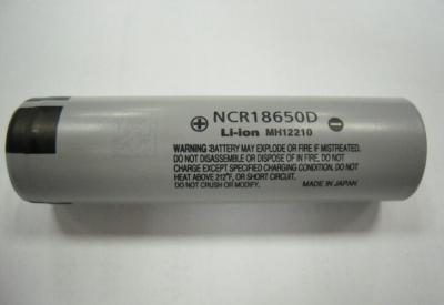 China Wholesale high capacity 2700mah panasonic NCR18650D 3.7v rechargeable Original NCR18650D for sale