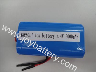 China 18650 2S 7.4V LG 18650D1 3000mAh rechargeable Li-ion battery pack for light,power system for sale