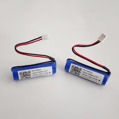 China Lithium Primary Batteries ER14505M LS14500 TL-5903 3.6V 1800mAh lithium battery with connector for sale