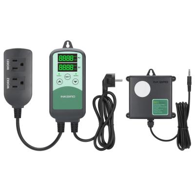 China INKBIRD ICC-500T Digital CO2 Controller , Programmable CO2 Controller With Different Big Sensor for sale