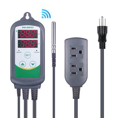 China Inkbird Heating wifi ITC 308 pre wired temperature controller (10A for sale