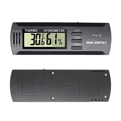 China 24 Hours Temperature Measurement Inkbird ITH-10 Digital LCD Humidity Display Thermometer and Hygrometer Temperature Humidity Monitor with Indoor for sale