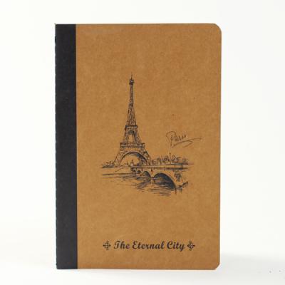 China New Product Original Promotional Clip School Exercise Book Binding Stitched Notebook for sale