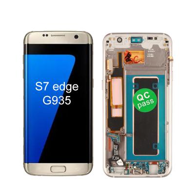 China Pantalla S7 edge lcd for samsung s7 edge screen factory price of samsung s7 edge lcd display for samsung galaxy s7 edge for sale