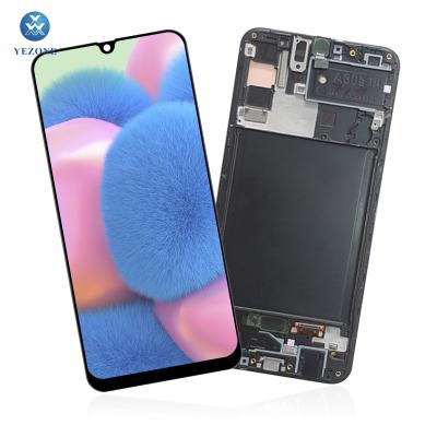 China original for samsung a30s lcd touch screen with frame 6.4 inch for sale