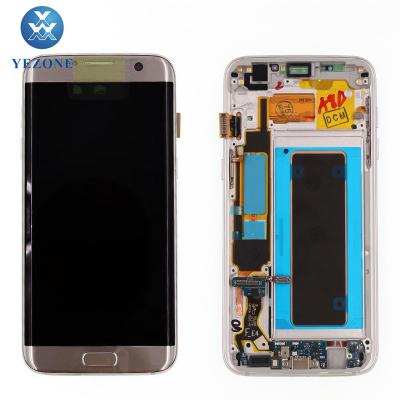 China Mobile Phone For Samsung S7 Edge LCD Original, For Samsung S7 Edge Screen LCD Touch Digitizer 5.5 inch for sale