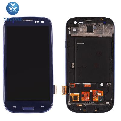 China Hot Selling Parts For Samsung Galaxy S3 LCD Touch Assembly, LCD Screen Display For Samsung S3 With Frame For Samsung Galaxy S3 for sale