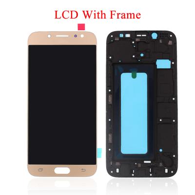 China Wholesale Gold LCD Display For Samsung Galaxy J7 pro 2017 J730 oled lcd touch screen assembly, J7 pro lcd Pantalla 5.5 inch for sale