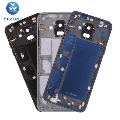 China Plastic Battery Housing Door For Samsung Galaxy A6 2018 A6 Plus A600 Back Cover for sale