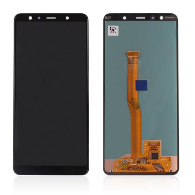 China Newest Pantalla LCD Display For Samsung Galaxy A7 2018 A750 SM-A750 6.0 inch LCD Touch Screen Digitizer for sale