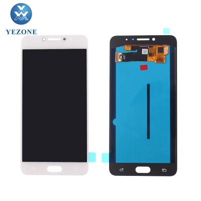 China 2017 Hot Selling Alibaba LCD Touch Screen For Samsung Galaxy C7 Pro LCD Display With Digitizer Replacement Black White Gold 5.5 inch for sale