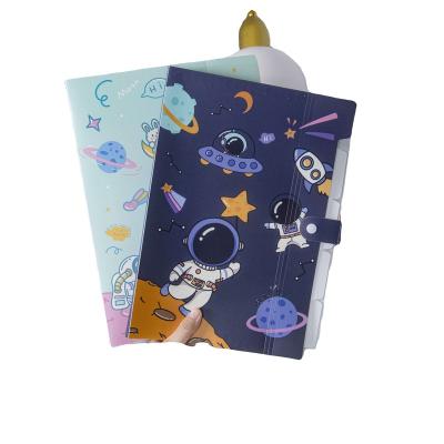 China Office / School Accordion Folder A4 Size 5 / 8 / 12 Pockets Expanding Folder Organizer Hot Selling SPACE MAN for sale