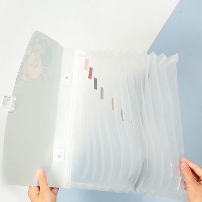 China Other Line 24 Folder 6 Pockets Expandable Accordion Folder Expanding Folder Plastic for sale