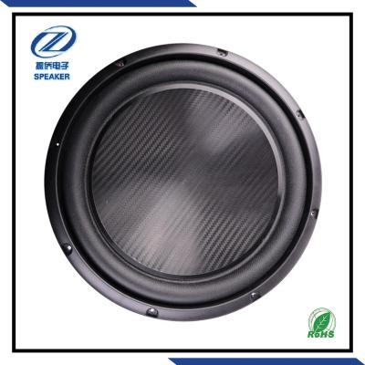 China Aluminum PORTABLE 12inch car subwoofer audio enclosure, best subwoofer for car for sale