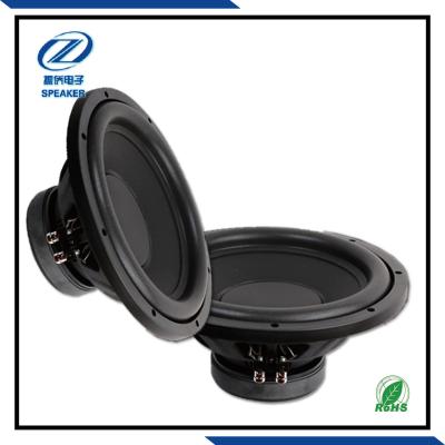 China PORTABLE use for car in car high quality 15 speaker subwoofer manufacturer subwoofer speaker for sale