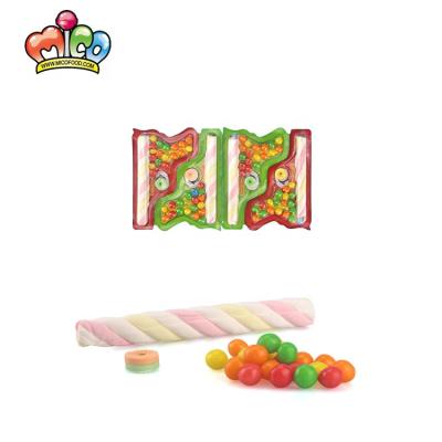 China Normal 3 IN 1 Marshmallow and Whistle Press Candy Set in Gun Packing Toy Candy for sale