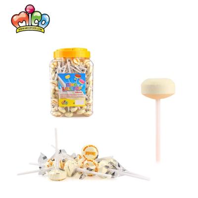 China Wholesale Ring Milk Flavor Lollipop Press Full Size Custom Candy For Kid for sale