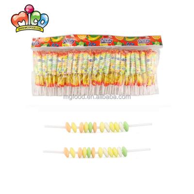 China Wholesales Private Label China Fruity Ring Tablet Candy Lollipop In Bag for sale