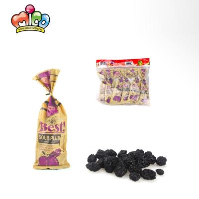 China Halal Black PRESERVED Plum Prune In Bag Sour Leftover Ingot for sale