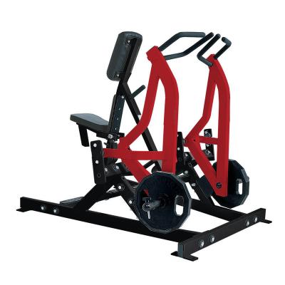 China Commercial use commercial fitness flat load gym equipment row machine gym machine for sale