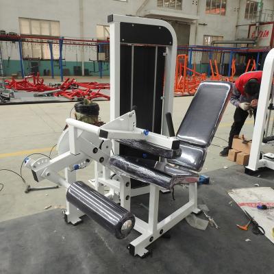 China Commercial Wholesale Use Strength Plate Loaded Gym Fitness Equipment Leg Extension Curl Machine For Leg Exercise for sale