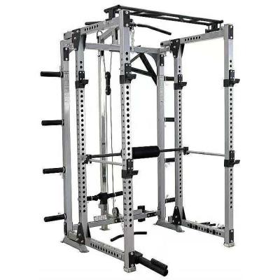 China Strong Squat Folding Safety Commercial Gym Smith Machine Multifunctional Power Rack for sale