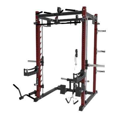 China Smith Machine Universal Commercial Gym Fitness Trainer Multi Functional Squat Rack For Home for sale