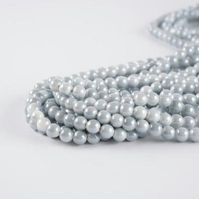 China Shiny crystal strand of multicolor pearl beads wholesale for jewelry making for sale