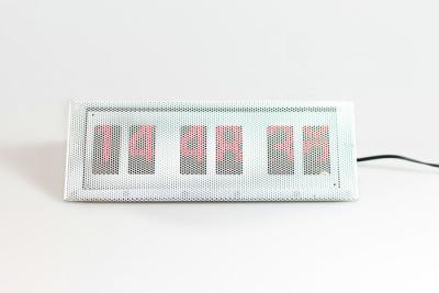 China LED Dot Matrix Clock , Multifunction Electronic Table Clocks for sale