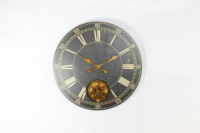 China Wood Roman Numerals Clock  for sale