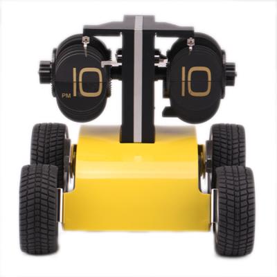 China Car Wheel Flip Standing Floor Clock Beatles Style For Children Gift for sale