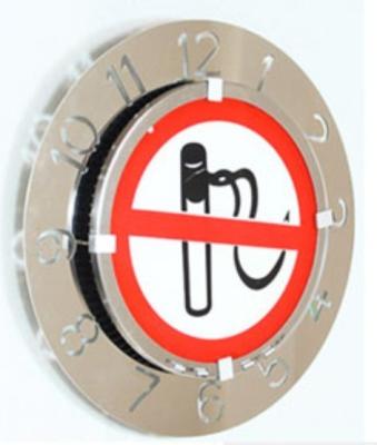 China Contemporary Speed Light Electronic Time Clocks With Stop Smoking Signs For Office for sale