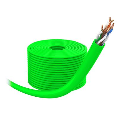 China OEM ODM Lan Network CCA Cu 1000Mbps Cat5e UTP Cable For Indoor Outdoor Cat5e Broadband Ethernet for sale