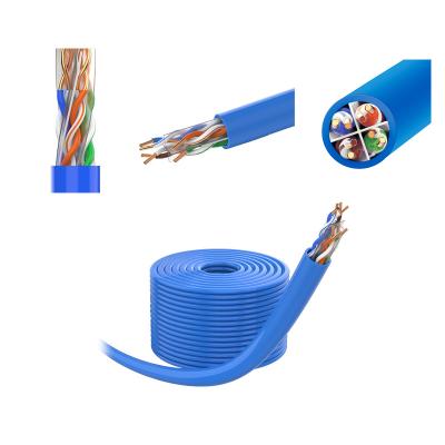 China Communication Except Telecom Best Price Cat6 UTP Cable Since Cat 6 UTP Box Communication 305m CCA Indoor And Outdoor Cable Network for sale