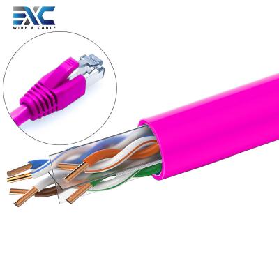 China Networking Pure Copper Cat6 Cat6A UTP RG45 Lan Cable For Data Centers Network Ethernet Bare and Computer Router EXC-Cat6-UTP for sale