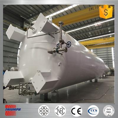 China Stainless Steel Carbon Steel Used ISO Cryogenic Ammonia Storage Tanks for sale