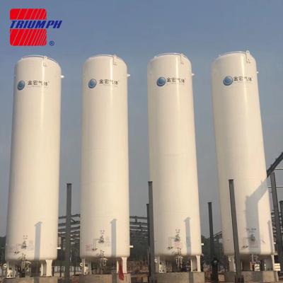 China Industry ASME100M3 cryogenic storage tank with PBU tank for sale