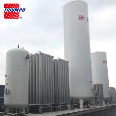 China Industry Customized LNG/LOX/LIN Cryogenic Storage Vessel With ASME/GB/CE Standard for sale