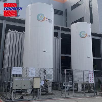 China storage tank 7.5m3 cryogenic liquid for LNG/Lox/Lin/Lar 10m3-100m3 for sale