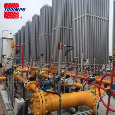 China Industry LNG gasification and integrated pressure regulation skid for sale