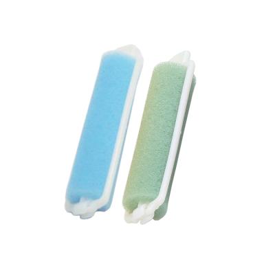 China Wholesale Foam Salon Styling Tools Small Soft Foam Hair Rollers For Sleeping In With Plastic Lock for sale