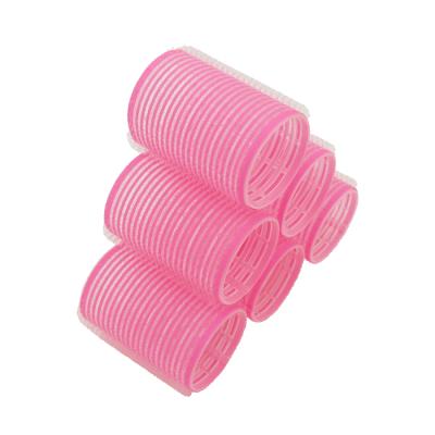 China DIY Hair Curling Stying Colorful DIY Non Pin Need Hair Self Easy Grip Hair Roller for sale