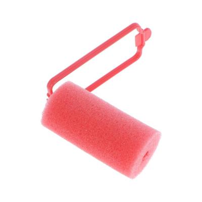 China Plastic And Foam Custom Curly Eco-Friendly Magic Snap On Soft Sleep Curls Sponge Curler Plastic Foam Magic Hair Roller for sale