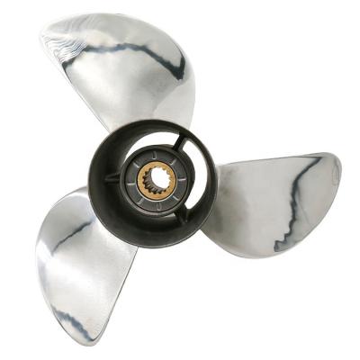 China For Mercury Outboard Motor Stainless Steel Marine Boat Outboard Propeller For MERCURY Engine 40-140HP for sale