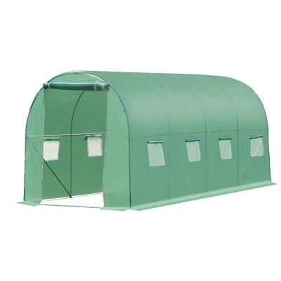 China Easily Assembled Tunnel Greenhouse Tent Green House Walk-in OutdoorGarden Plant Growing Warm House for sale