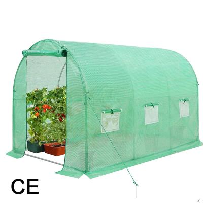 China Easily Assembled 12m 6m Garden Agriculture Vegetable Backyard Walking In Tunnel Greenhouse Plant Tent Growing Tent for sale