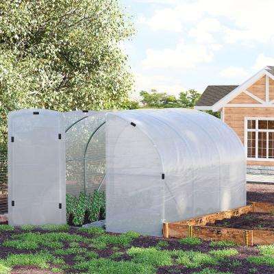 China Agriculture agriculture garden vegetables backyard tunnel greenhouse keep warm plant tent growing tent for outdoor for sale